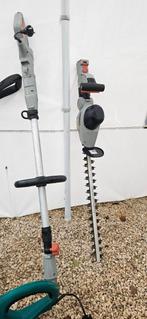 BUITENKANS Bladblazer, 2 heggescharen en kantenmaaier, Enlèvement, Comme neuf