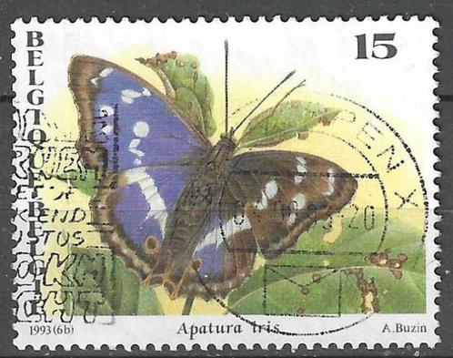 Belgie 1993 - Yvert/OBP 2504 - Natuur - Vlinders  (ST), Timbres & Monnaies, Timbres | Europe | Belgique, Affranchi, Envoi