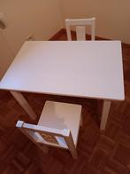 Tafel en stoeltjes, Enlèvement