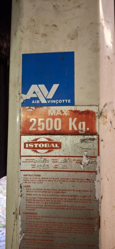 Istobal hefbrug, Auto diversen, Autogereedschap, Gebruikt, Ophalen