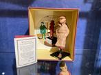 Tintin - Figurine Tintin en Trench-coat, Ophalen, Kuifje, Zo goed als nieuw, Beeldje of Figuurtje