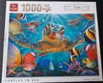 Puzzel King 1000 stuks: Turtles in sea: sea collection, Hobby en Vrije tijd, Ophalen of Verzenden, Zo goed als nieuw