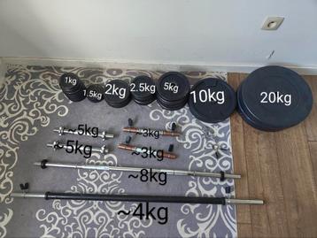 Halterset/gewichten voor fitness beschikbaar voor biedingen