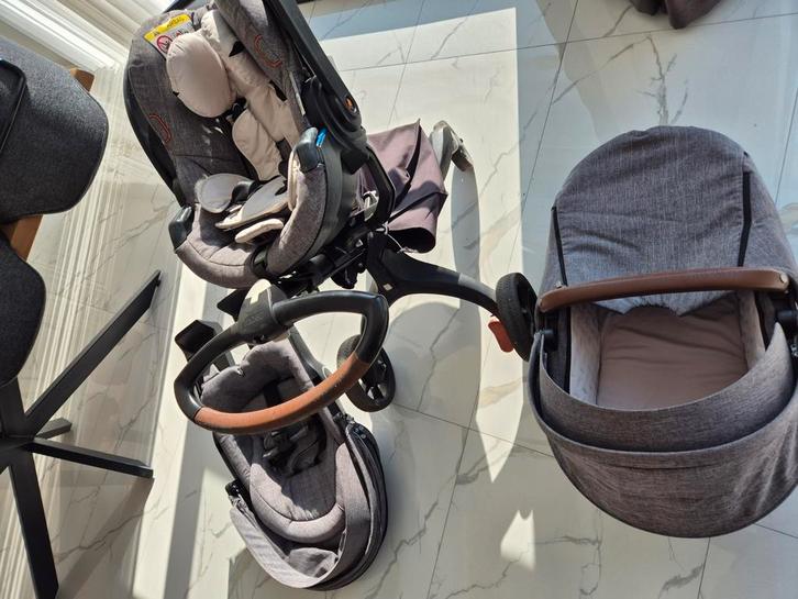 Stokke Xplory V6 complete set, Kinderen en Baby's, Kinderwagens en Combinaties, Zo goed als nieuw, Kinderwagen, Ophalen