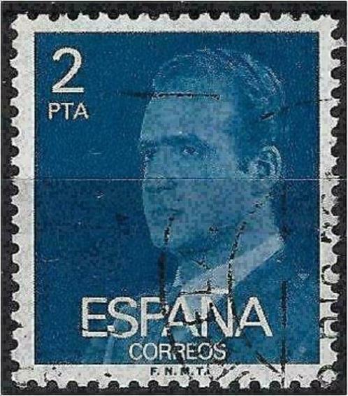Spanje 1976 - Yvert 1991 - Courante Serie - Juan Carlos (ST), Timbres & Monnaies, Timbres | Europe | Espagne, Affranchi, Envoi