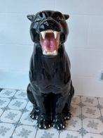 Grande panthère noire vintage italienne Hollywood Regency, Hobby & Loisirs créatifs, Enlèvement, Comme neuf