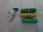 Oude spoelzak, blikjes, fournituren, naaiwerk, Antiek en Kunst, Ophalen of Verzenden