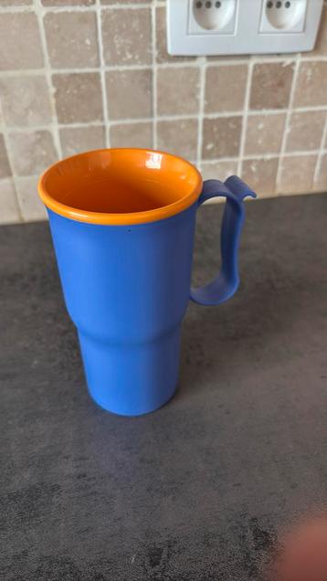 Tupperware iso dubbelwandig drinkbeker vr in auto, Enlèvement ou Envoi, Neuf, Bol ou Canette