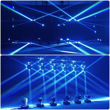HALLOWEENPROMO Nieuwe First Class 6 x 80W Led Ufo Movinghead beschikbaar voor biedingen