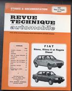 Revue technique Fiat Ritmo et Régata diesel, Autos : Divers