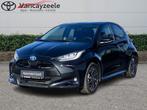 Toyota Yaris Iconic+cam+apple carplay&andro, Automaat, 116 pk, Zwart, Hybride Elektrisch/Benzine