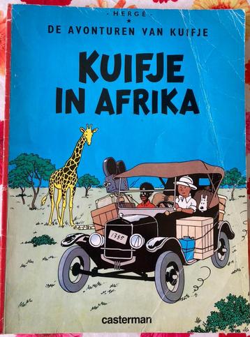 KUIFJE: Kuifje in Afrika beschikbaar voor biedingen