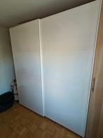 Pax schuideur paar wit glas 200 x 236 met soft close, Huis en Inrichting, Ophalen, 200 cm of meer, 200 cm of meer, Glas