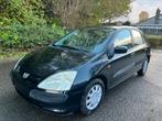 Honda Civic/1.4Benzine/267.000km/2001/Airco/Euro4/Carnet, Auto's, Zwart, Bedrijf, Euro 4, Civic