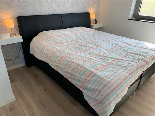 Moderne boxspring, Huis en Inrichting, Slaapkamer | Complete slaapkamers, Gebruikt, Ophalen