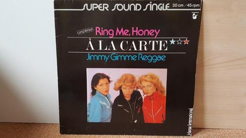A LA CARTE - RING, ME HONEY (LONG VERSION) (1980) 12 INCH MA, Cd's en Dvd's, Vinyl Singles, Zo goed als nieuw, Maxi-single, Pop