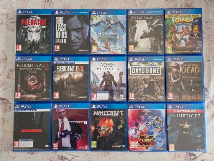Verschillende Ps4 games te koop., Games en Spelcomputers, Games | Sony PlayStation 4, Zo goed als nieuw, Ophalen