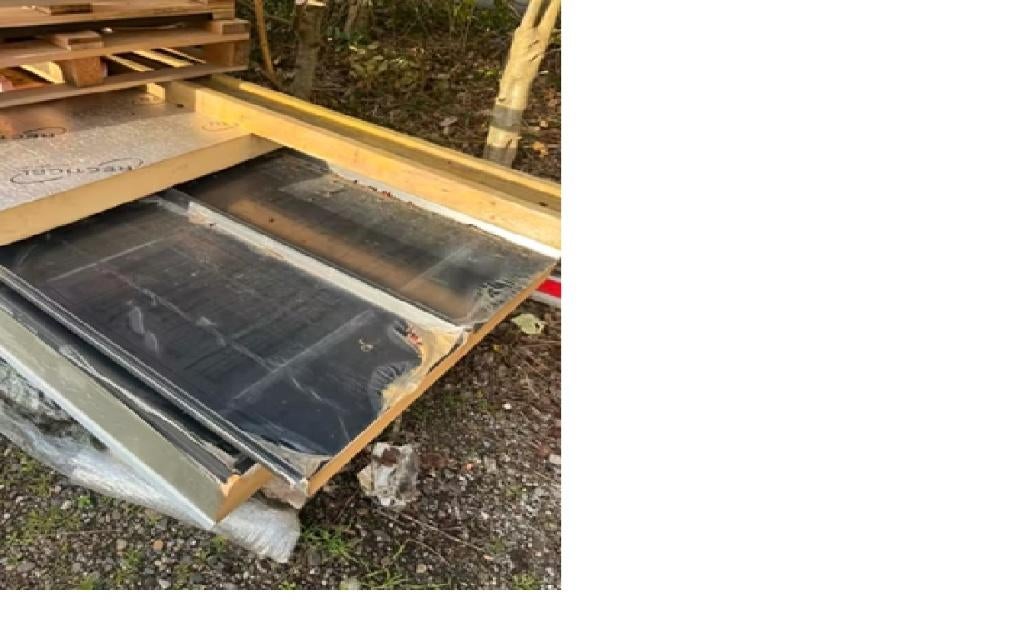 Panneaux de toit Joris IDE  avec 14 cm d'isolation, Bricolage & Construction, Tuiles & Revêtements de toit, Comme neuf, Enlèvement