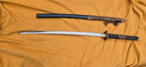 Unieke decoratieve Katana met sierlijke details, Verzamelen, Militaria | Algemeen, Ophalen