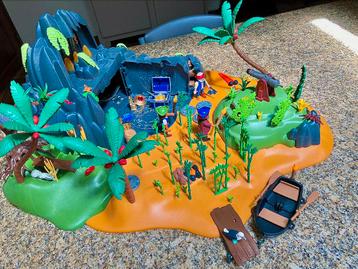 Playmobil het grote schatten eiland met licht en geluid 