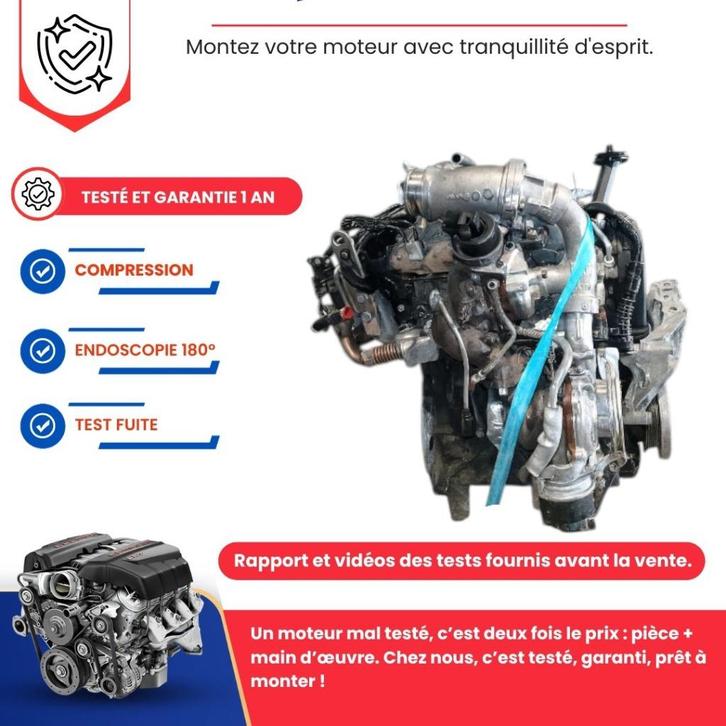 Complete motor VW Crafter/California/Man TGE 2.0, Auto-onderdelen, Motor en Toebehoren, Volkswagen, Nieuw, Ophalen of Verzenden