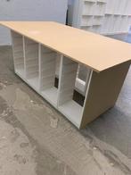 Structure grande table + bacs de rangement, Enlèvement, Utilisé, Rectangulaire, Bois