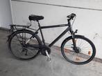 B’Twin Hoprider 900 hybride fiets 27 versnellingen, Fietsen en Brommers, 28 inch, Gebruikt, Vering, Meer dan 20 versnellingen
