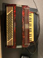 Hohner Verdi 2 accordeon, Muziek en Instrumenten, Accordeons, Ophalen, Gebruikt, Met riemen, Toetsaccordeon
