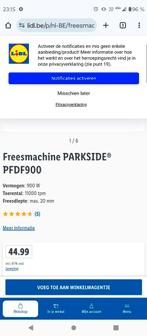 Parkside freesmachine