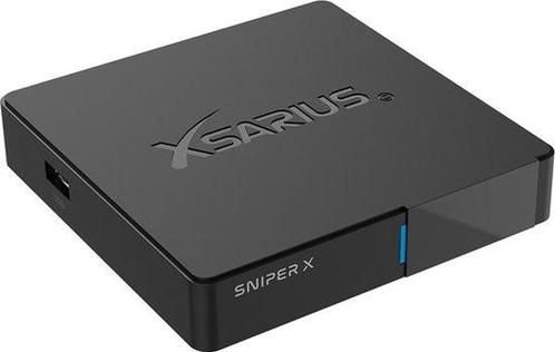 Xsarius xarius Sniper X - 4K UHD PremiumTV Linux, TV, Hi-fi & Vidéo, Lecteurs multimédias, Neuf, HDMI, Enlèvement ou Envoi