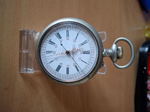 zakhorloge Colombophile, Handtassen en Accessoires, Horloges | Antiek, Zakhorloge, Overige materialen, 1900 tot 1930, Ophalen of Verzenden