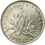 Frankrijk 1 franc, 1960, Frankrijk, Ophalen of Verzenden, Losse munt