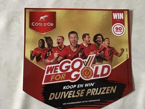 Rode duivels red devils c’ôte d’or reclame, Verzamelen, Sportartikelen en Voetbal, Nieuw, Ophalen of Verzenden