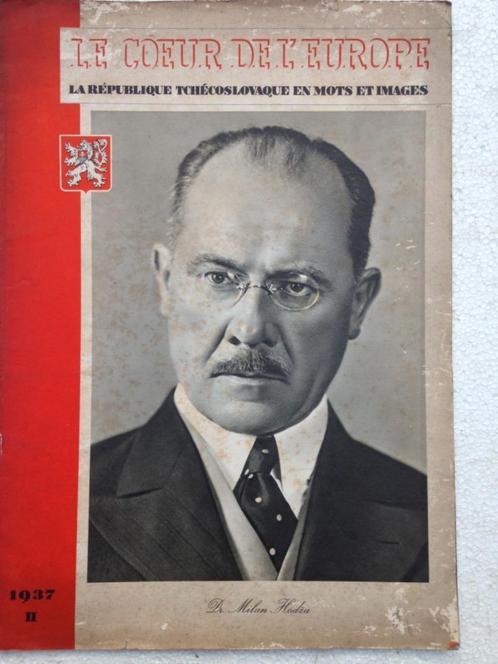 COEUR DE L'EUROPE, Verzamelen, Tijdschriften, Kranten en Knipsels, Tijdschrift, 1920 tot 1940, Ophalen of Verzenden