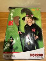 Costume/déguisement sorcière, Halloween, 7/9 ans, Enlèvement ou Envoi, Utilisé, Fille