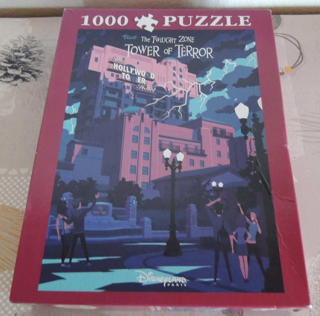 Puzzle 1000 pièces - Disneyland Paris - 2023 La tour de.., Ophalen, Legpuzzel