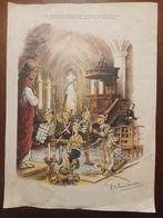 Kruisvaart – gesigneerde Vandersteen  poster, Enlèvement ou Envoi, Utilisé, Rectangulaire vertical, Autres sujets/thèmes