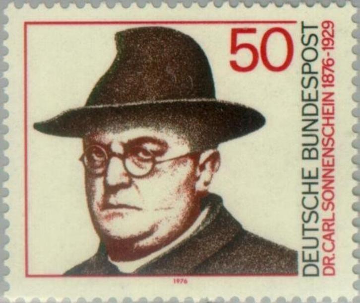 Y&T 741 – Michel 892 – 1976 - Dr Carl Sonnenschein -postfris, Postzegels en Munten, Postzegels | Europa | Duitsland, Postfris