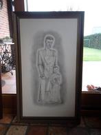 Houten kader met glas, Ophalen of Verzenden, Hout