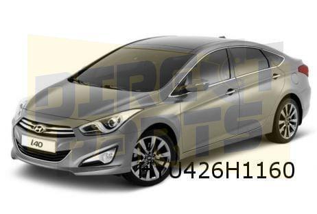 Hyundai i40 (8/11-5/15) voorbumper (+Smart Parking/+koplamps, Auto-onderdelen, Carrosserie, Bumper, Hyundai, Voor, Nieuw, Verzenden
