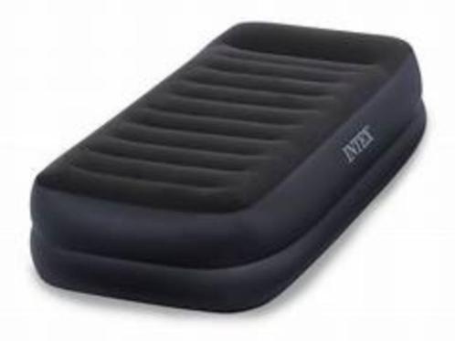 Intex Queen Prime Comfort Elevated luchtmatras 191x99 cm, Caravans en Kamperen, Luchtbedden, Zo goed als nieuw, Ingebouwde pomp