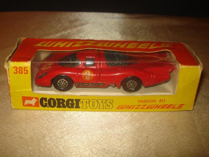 CORGI TOYS Ancienne Porsche 917 en Boîte Originale, Hobby en Vrije tijd, Modelauto's | 1:43, Zo goed als nieuw, Auto, Corgi, Ophalen of Verzenden