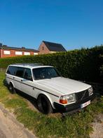 Volvo 240, Auto's, Zwart, Wit, Leder, Bedrijf