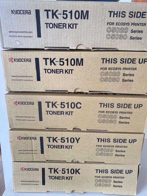 Originele TK zwart en kleurentonerkit Kyocera, Computers en Software, Printerbenodigdheden, Nieuw, Toner, Ophalen