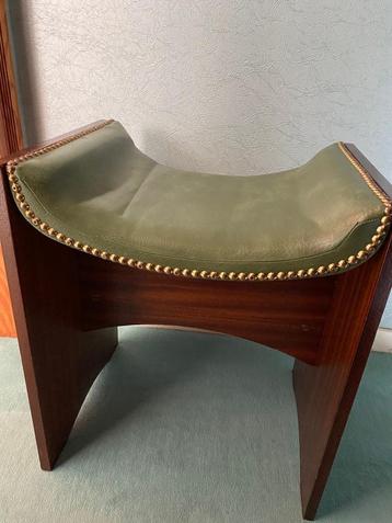 vintage teakhouten meubels (krukje, zitje)