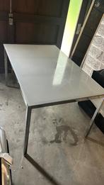 Table salle à manger en verre, 50 tot 100 cm, Glas, 100 tot 150 cm, Rechthoekig
