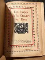 Les étapes de la gravure dus bois - Marius Audin, Ophalen of Verzenden, Marius Audin