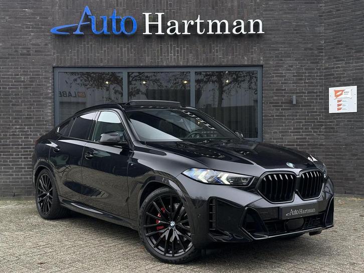 BMW X6 xDrive40d M-sport Pro PANO|H&K|LUCHTVERING|TRAVELPAKK, Autos, BMW, Entreprise, X6, 4x4, ABS, Phares directionnels, Airbags