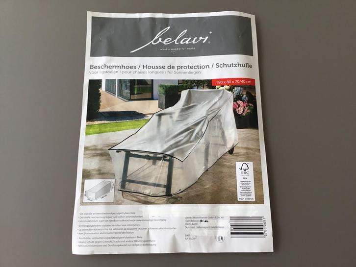BESCHERMHOES VOOR LIGSTOELEN. ALS NIEUW!, Tuin en Terras, Tuinmeubel-accessoires, Zo goed als nieuw, Ophalen of Verzenden