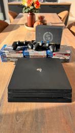 Ps4 PRO + controller & 18 games, Games en Spelcomputers, Spelcomputers | Sony PlayStation 4, Ophalen, Met games, Zo goed als nieuw